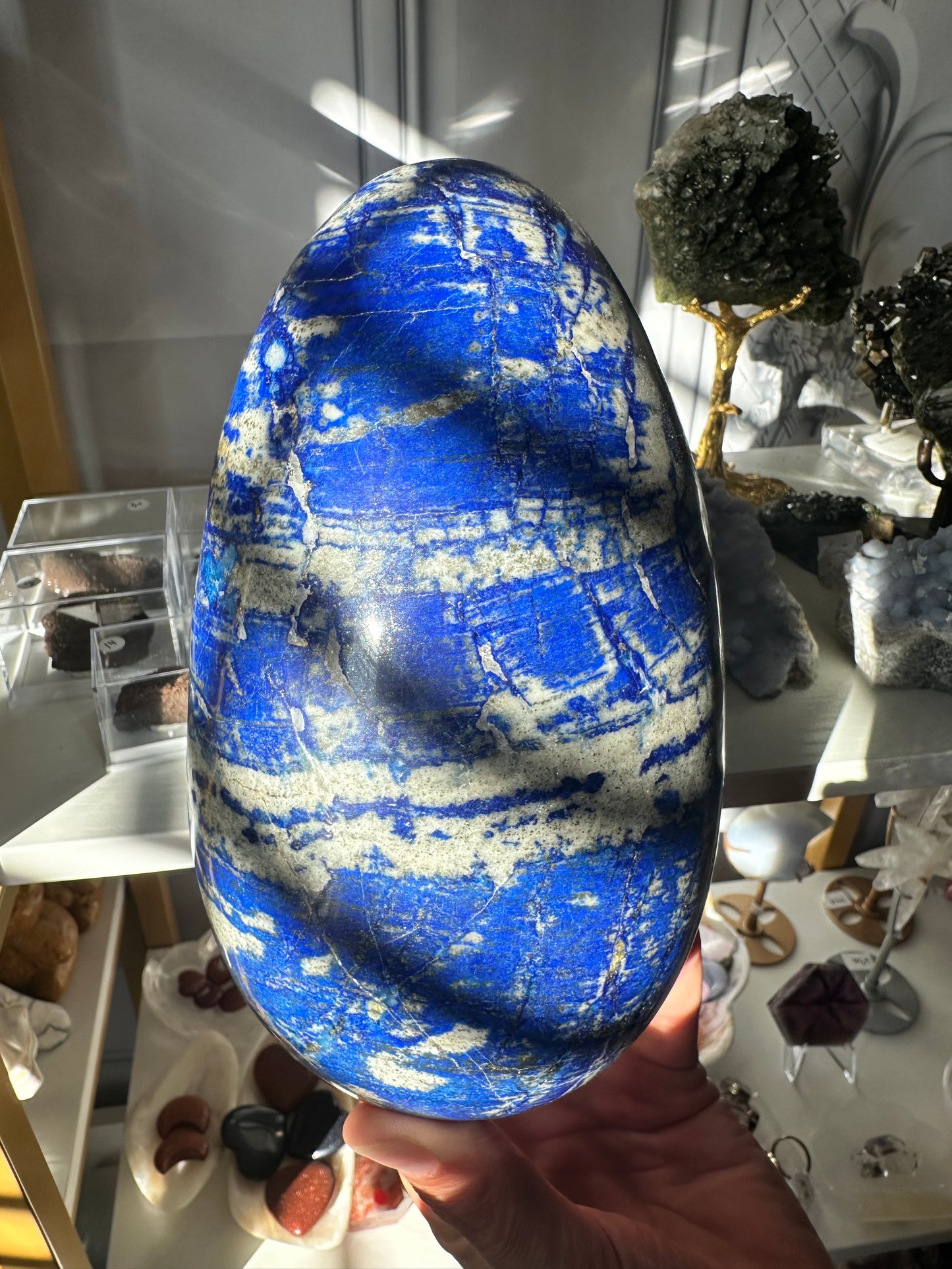 Lapis Lazuli Egg