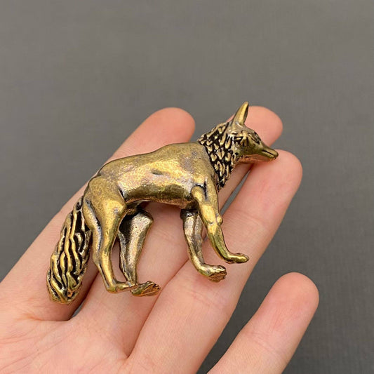 Brass Fox Crafts Desktop Ornaments Decoration