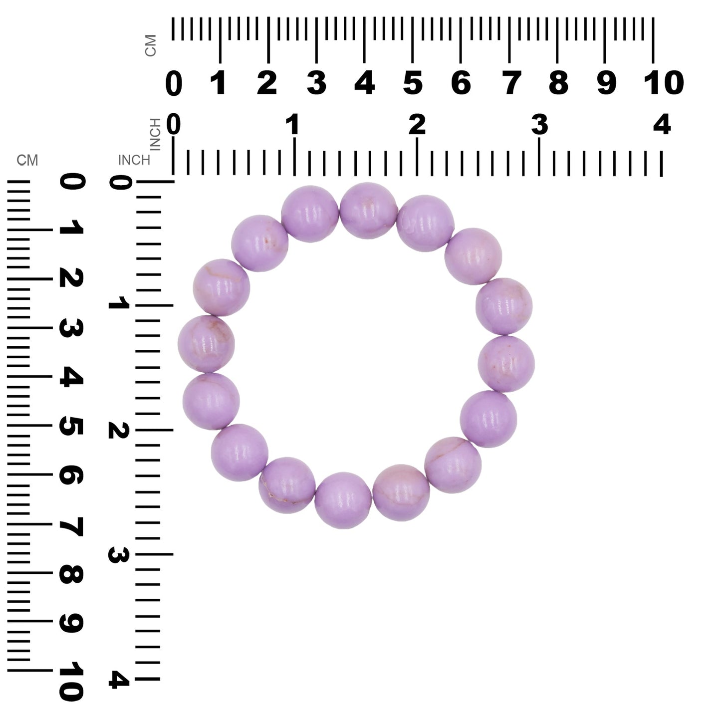 Starborn Phosphosiderite Elastic Beaded Bracelet