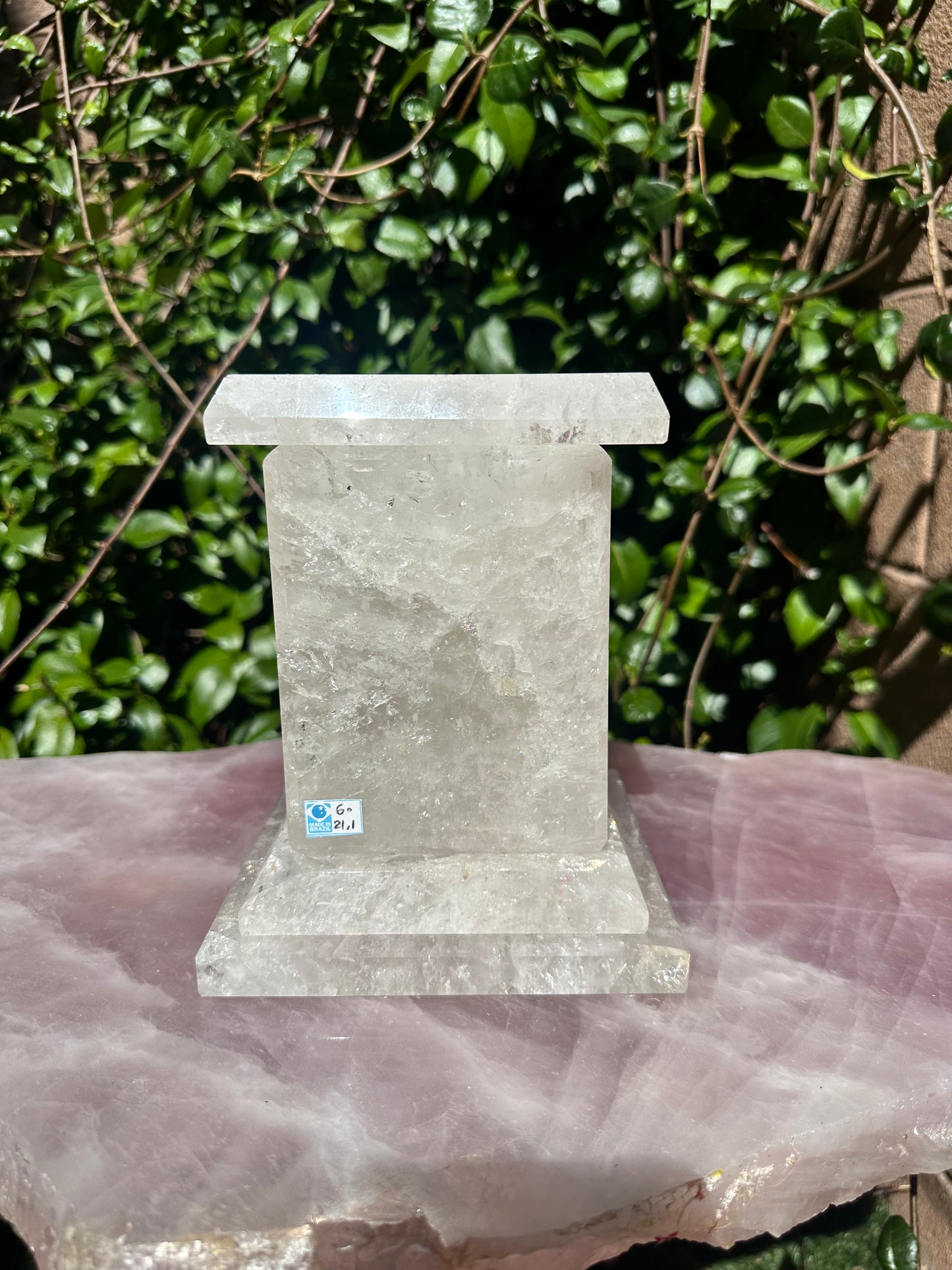 Clear Quartz Pillar
