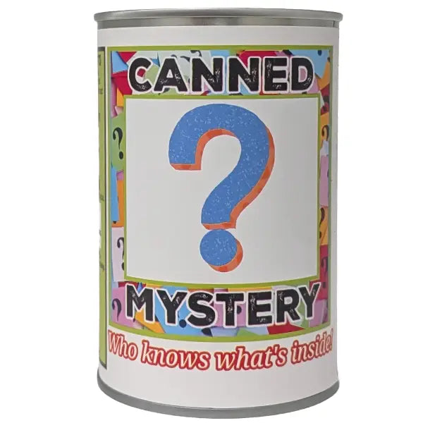Canned Mystery | Unknown Random Plush W/Jokes | Fun Surprise