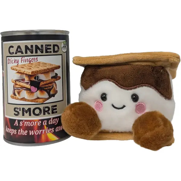 Canned S'more - Smores Plush in Can W/Jokes