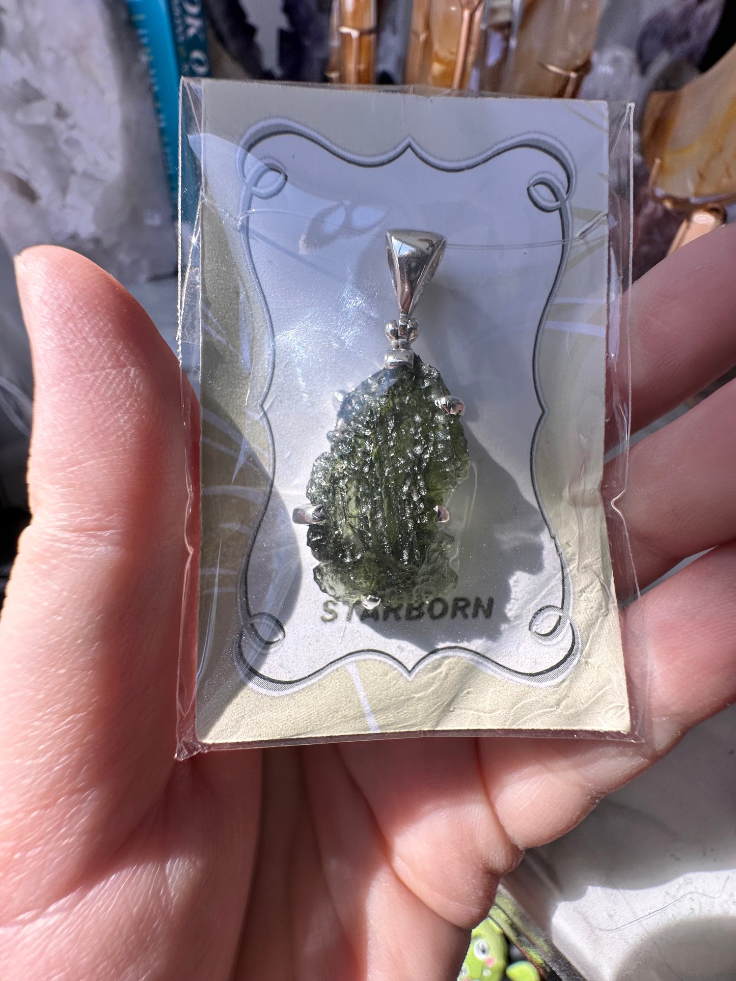 Moldavite Pendant