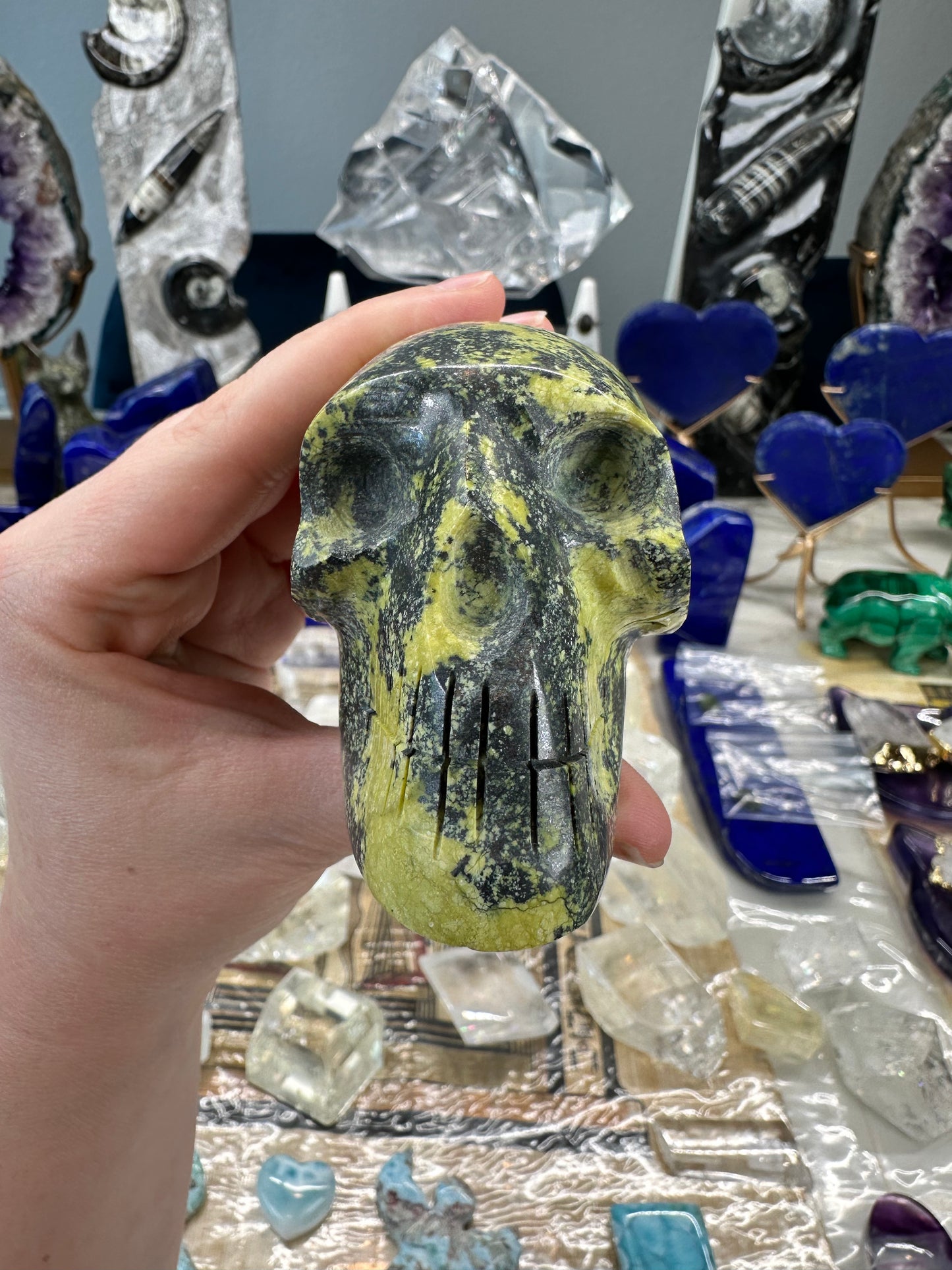 Serpentine Skull