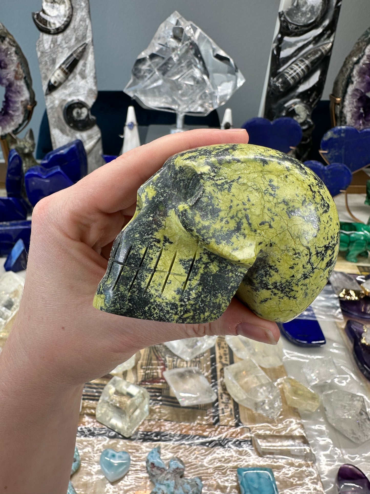 Serpentine Skull