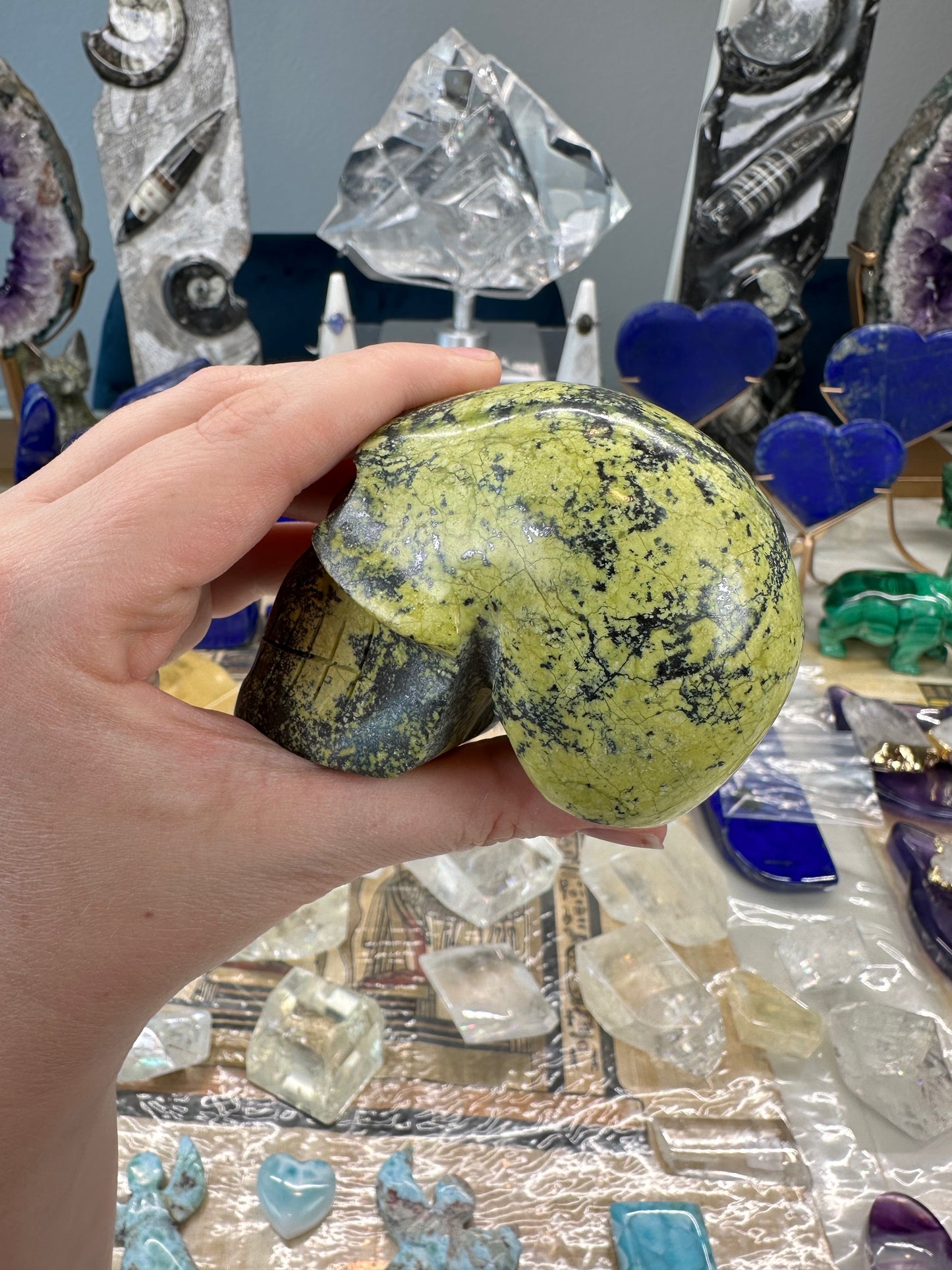 Serpentine Skull