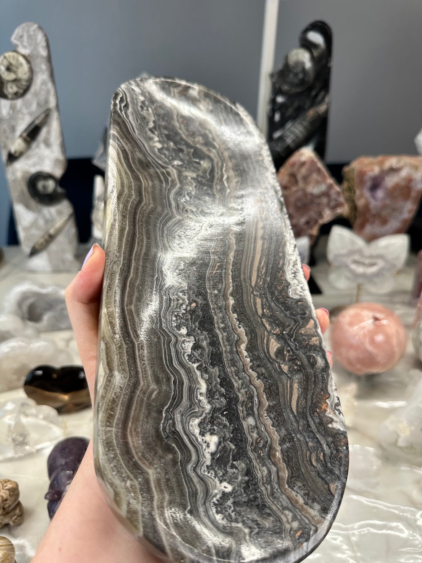 Banded Calcite Bowl/Dish E