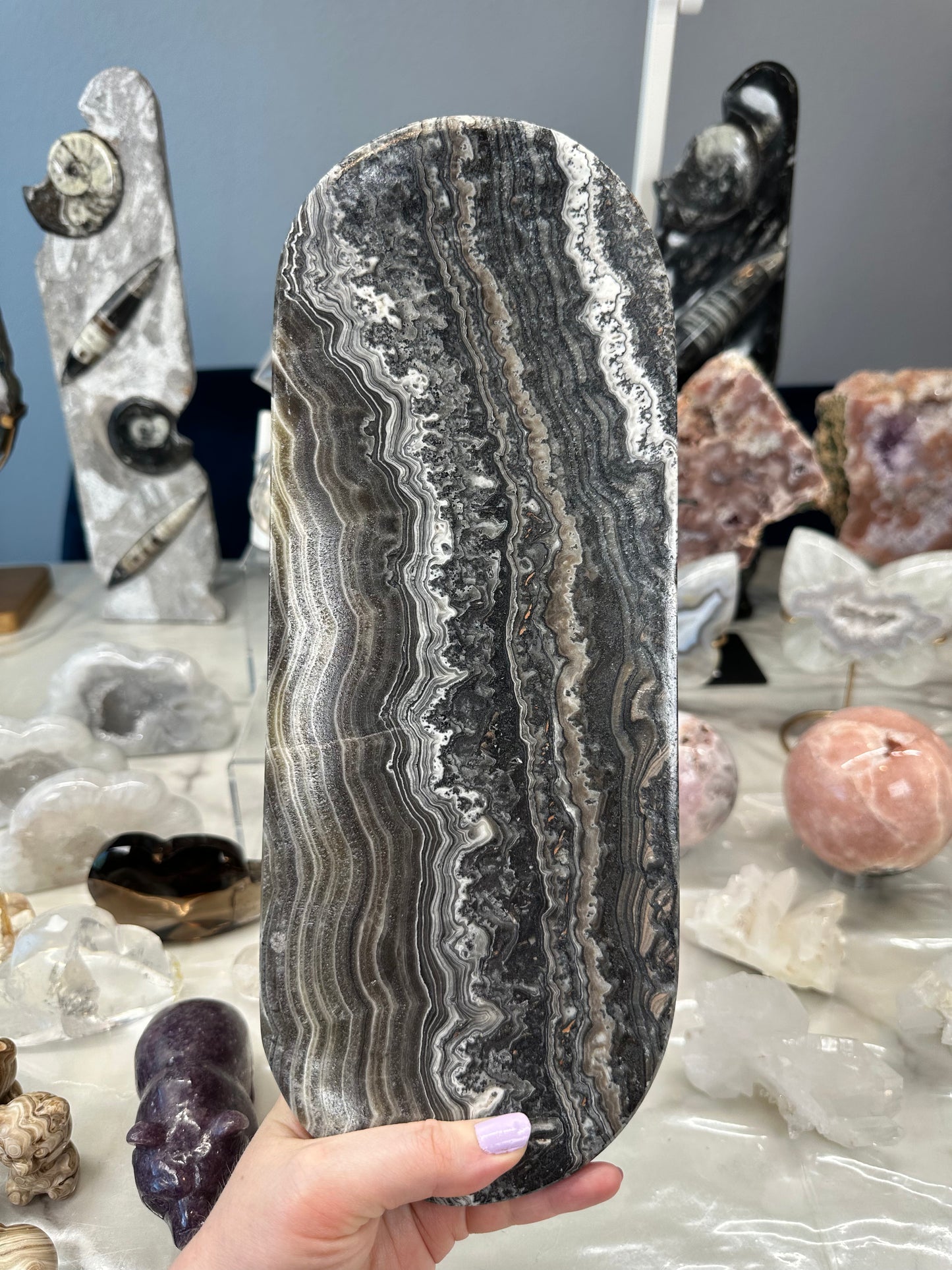 Banded Calcite Bowl/Dish D