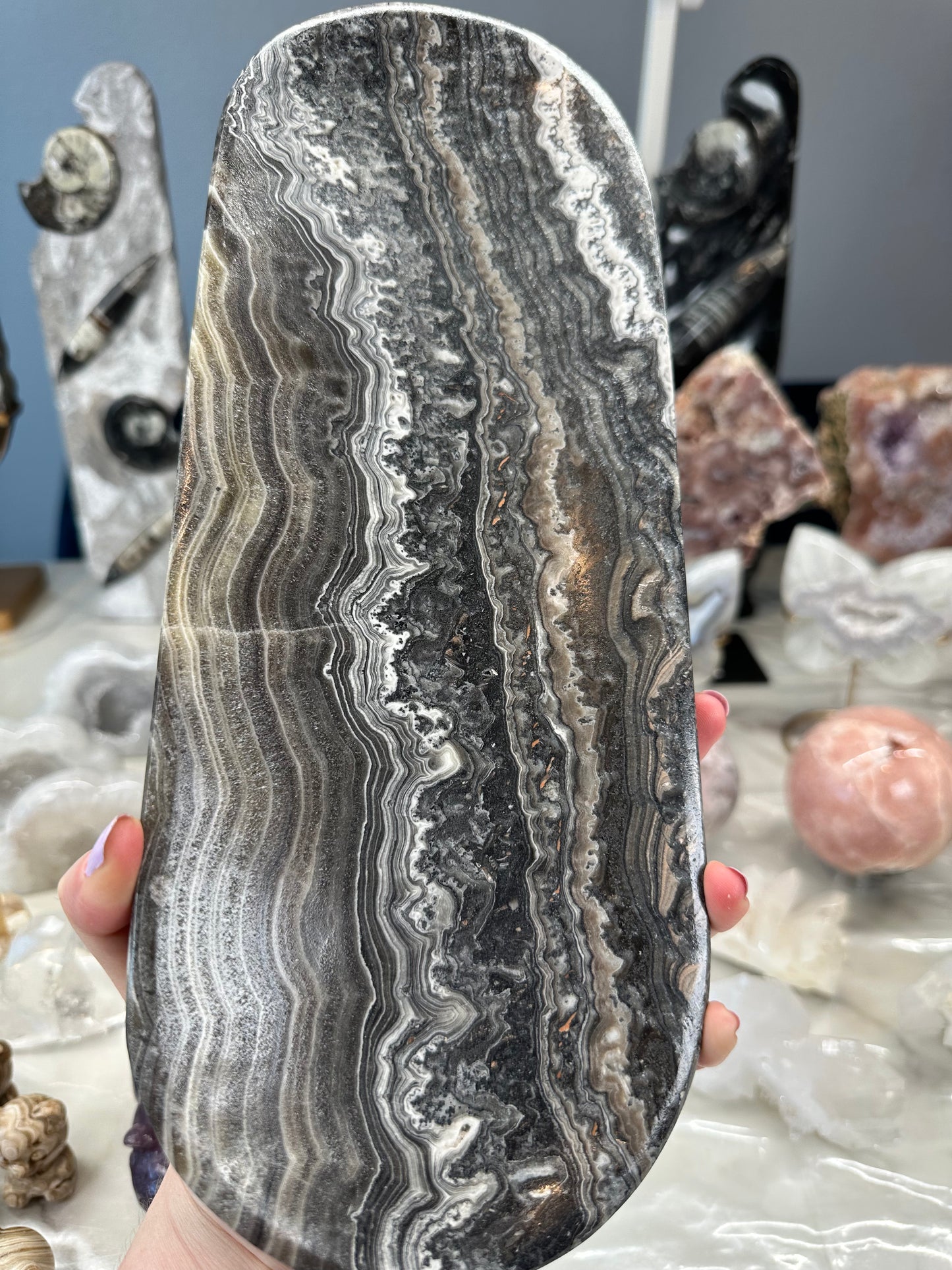 Banded Calcite Bowl/Dish D