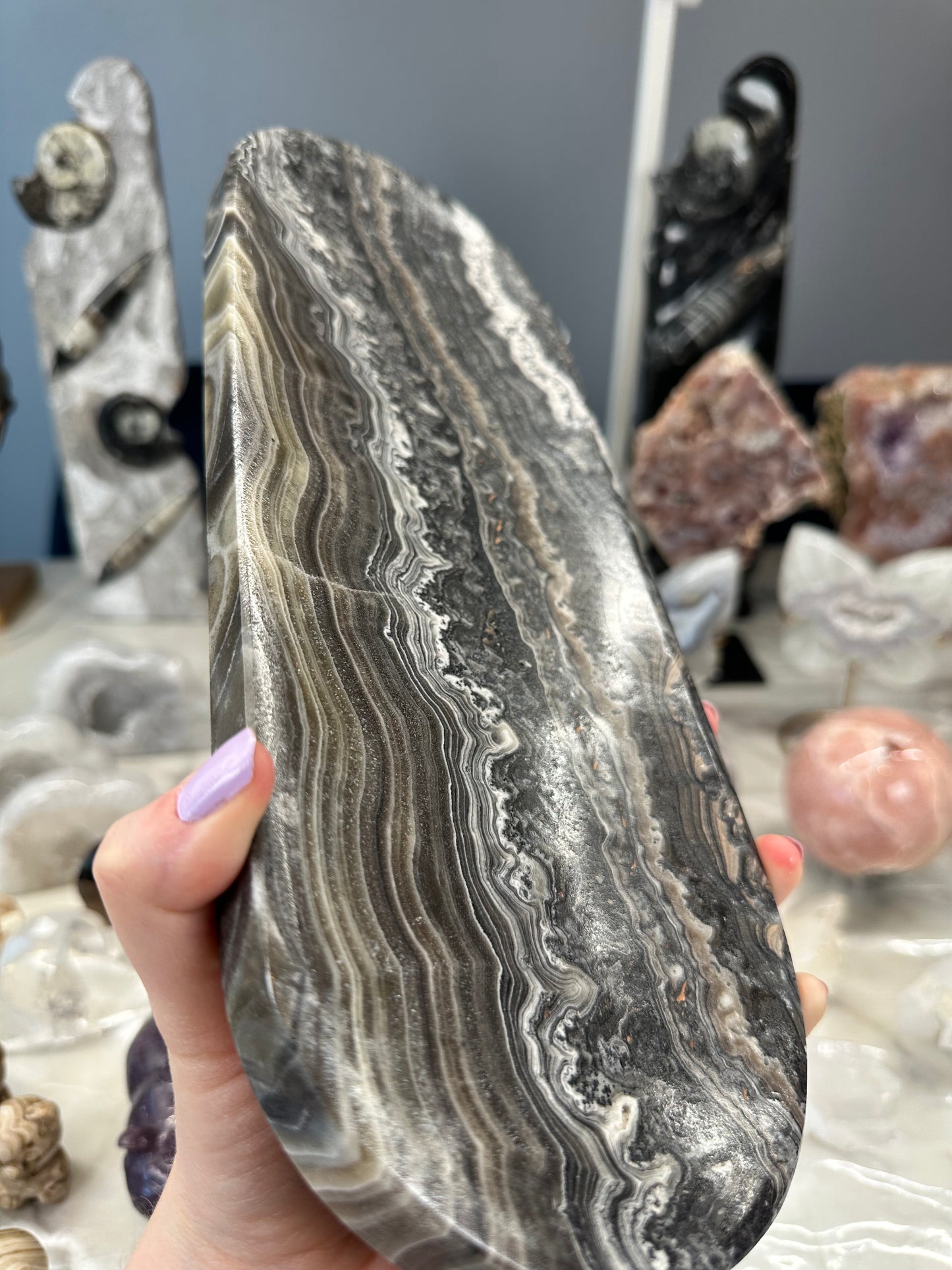 Banded Calcite Bowl/Dish D