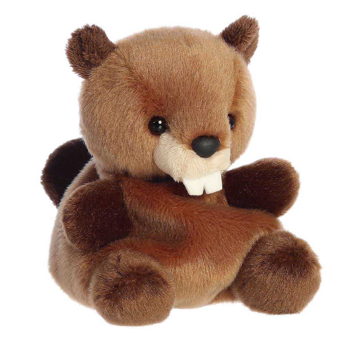 5" Plush Chewy Beaver Palm Pals