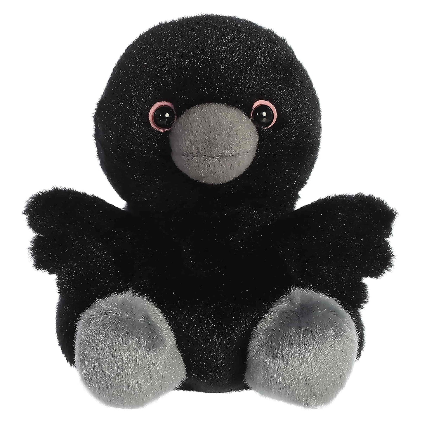 5" Plush Poe Raven Bird Palm Pals