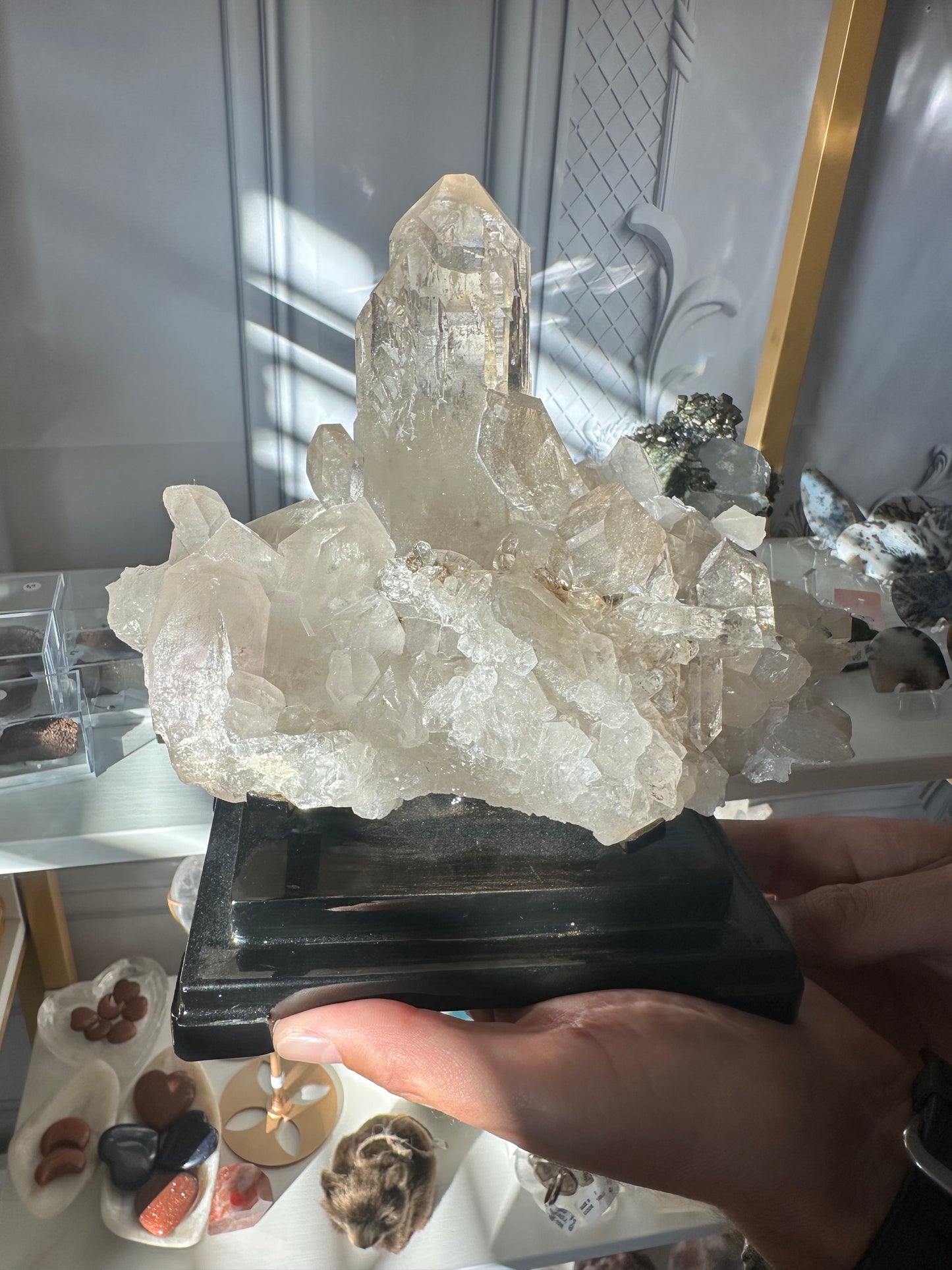 Champagne Cathedral Quartz