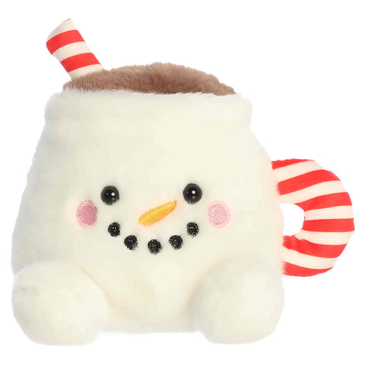 5" Plush Briggs Snowman Cocoa Palm Pals