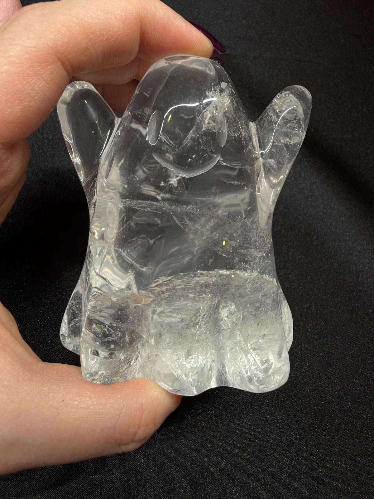 Clear Quartz Uppies Ghost