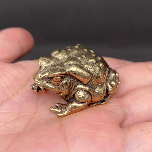 Brass Toad Crafts Decoration Desktop Ornaments