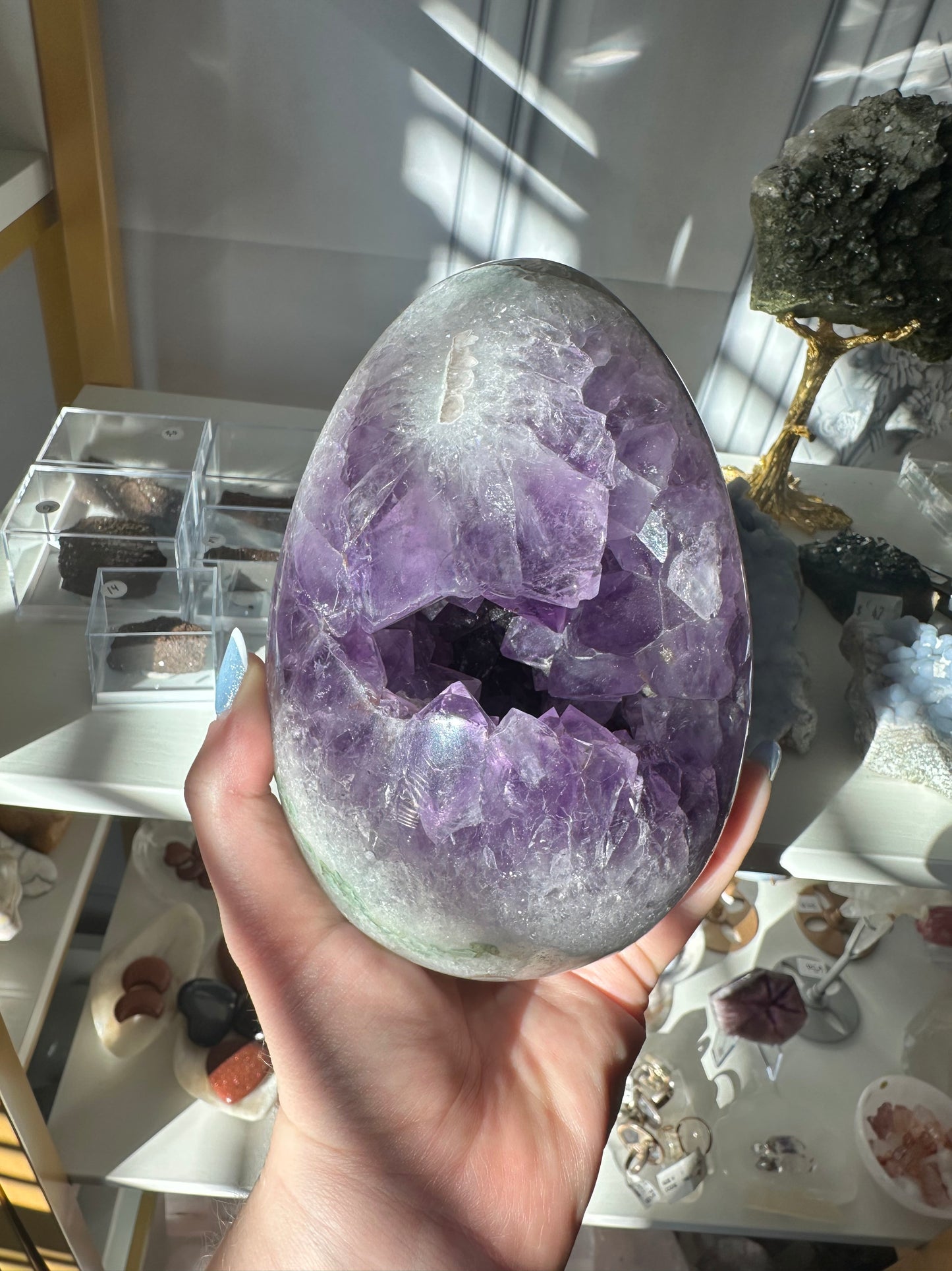 Amethyst Egg