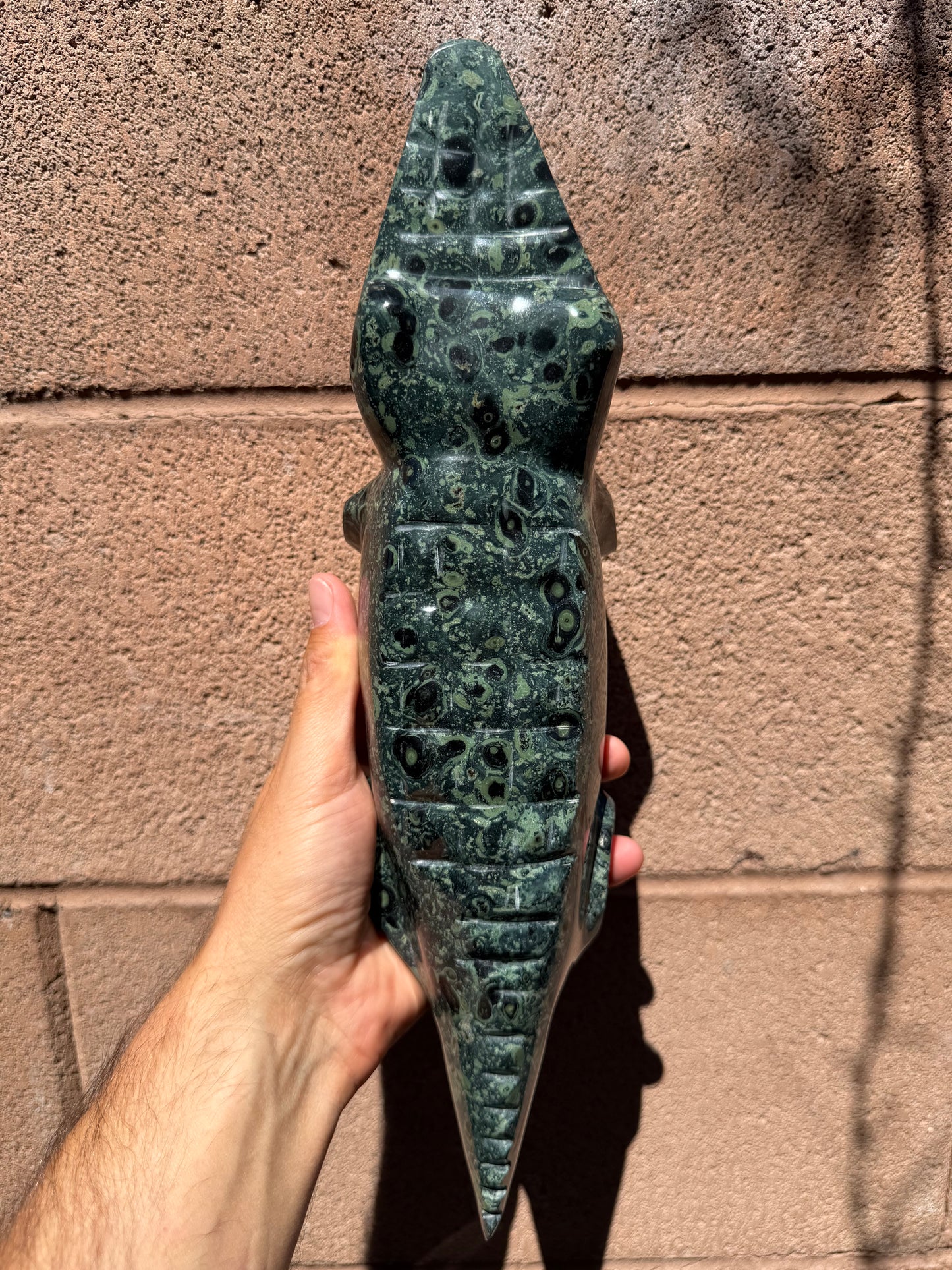 Kambaba Jasper Crocodile