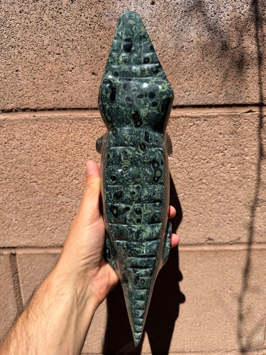 Kambaba Jasper Crocodile