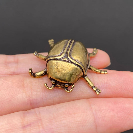 Brass Beetle Crafts Decoration Desktop Ornaments