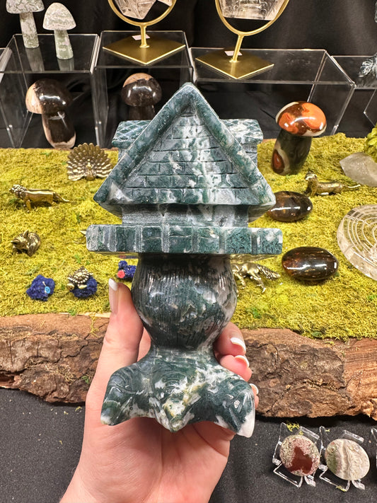 Baba Yagas House | Moss Agate C
