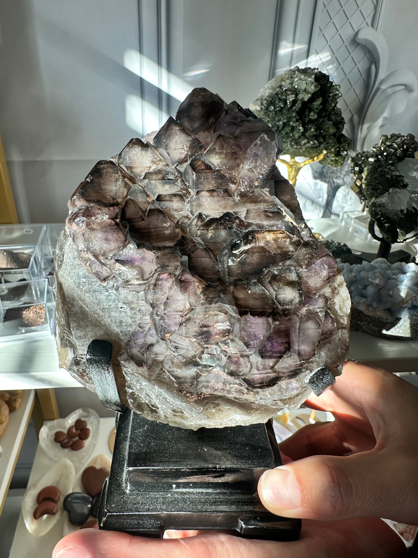 Smokey Amethyst Elestial | Venturini