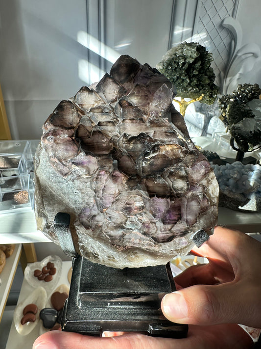 Smokey Amethyst Elestial | Venturini