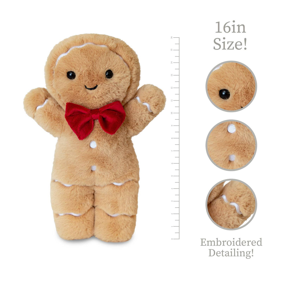 Worlds Softest Plush Gingerbread Plushee