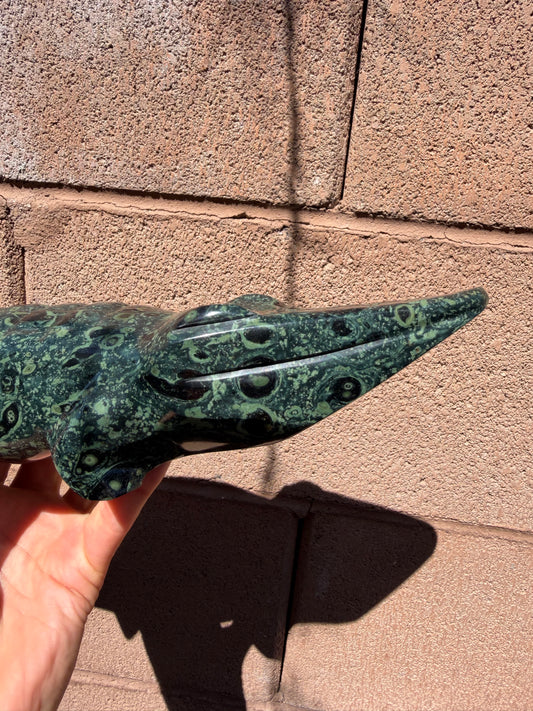 Kambaba Jasper Crocodile