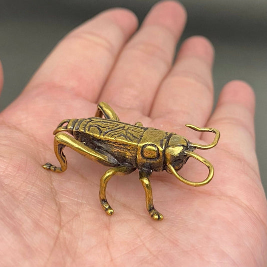 Brass Cricket Crafts Desktop Ornaments Decoration