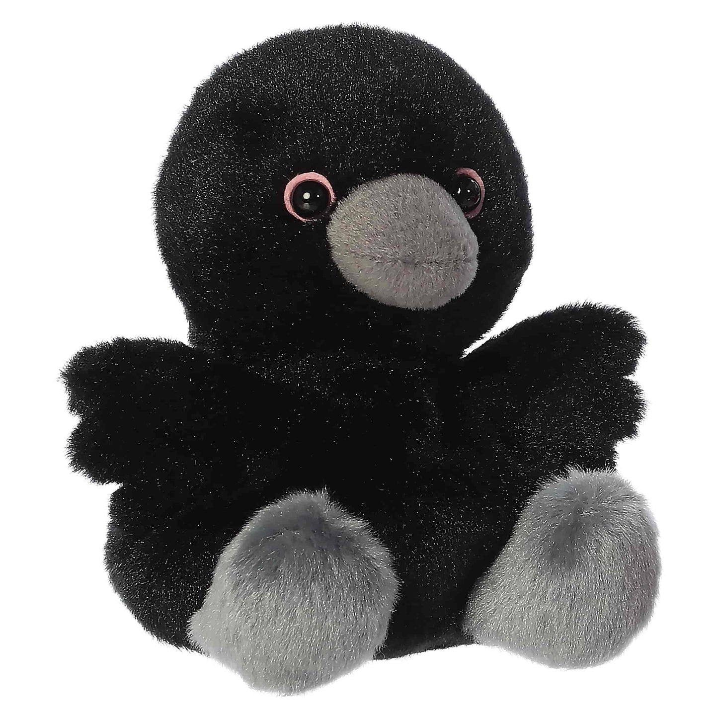 5" Plush Poe Raven Bird Palm Pals