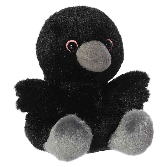 5" Plush Poe Raven Bird Palm Pals