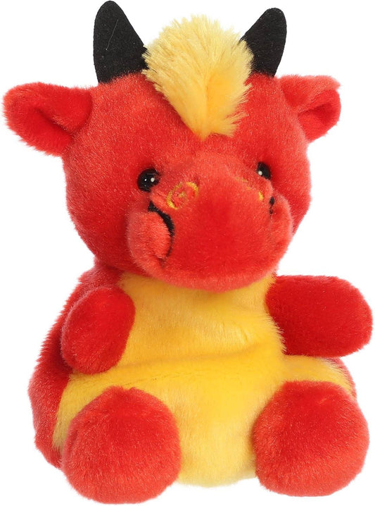 5" Plush Bruce Chinese Dragon Palm Pals