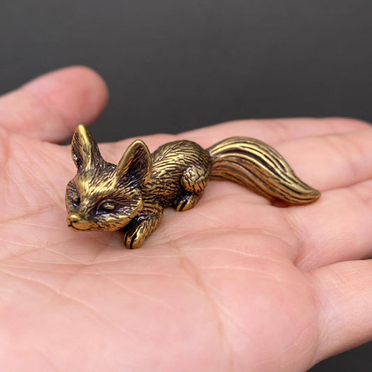 Brass Fox Crafts Decoration Desktop Ornaments