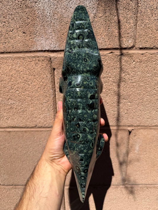 Kambaba Jasper Crocodile