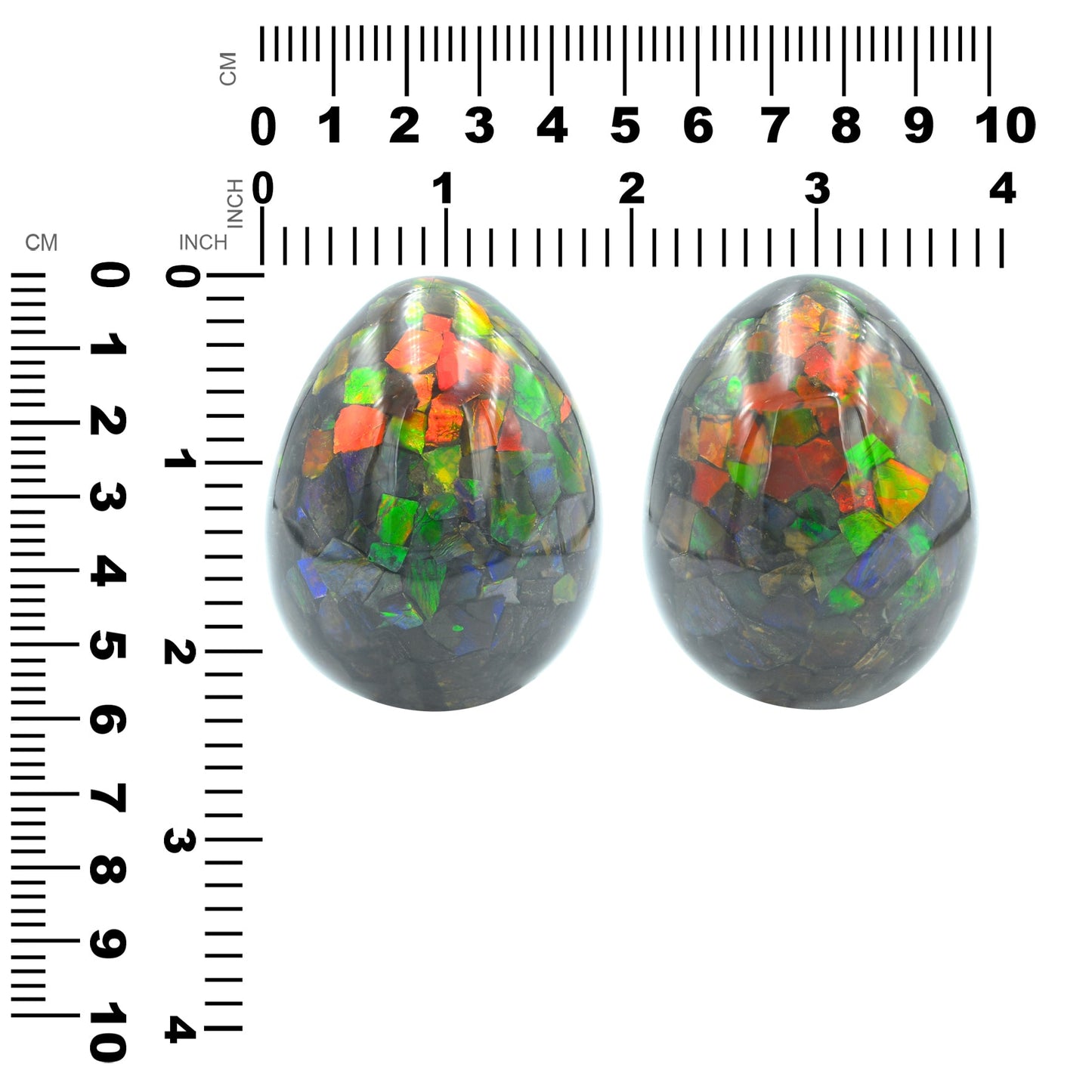 Starborn Ammolite Egg Display Stone - Small