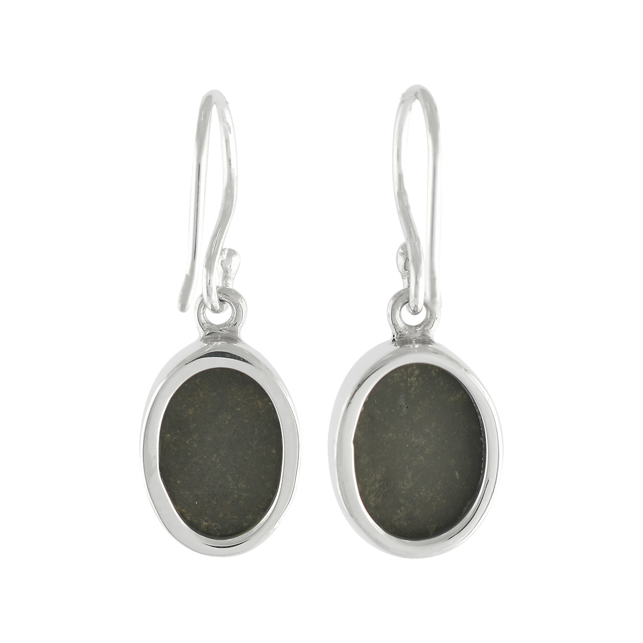 Starborn Faceted Ammolite Doublet Earrings in Sterling Silver