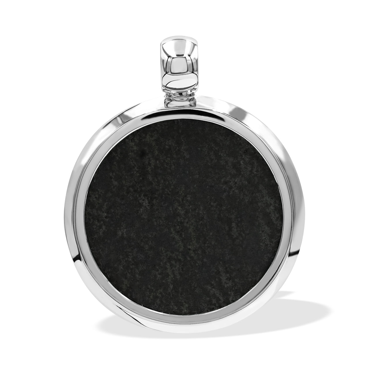 Starborn Ammolite Medallion Style Pendant in Sterling Silver