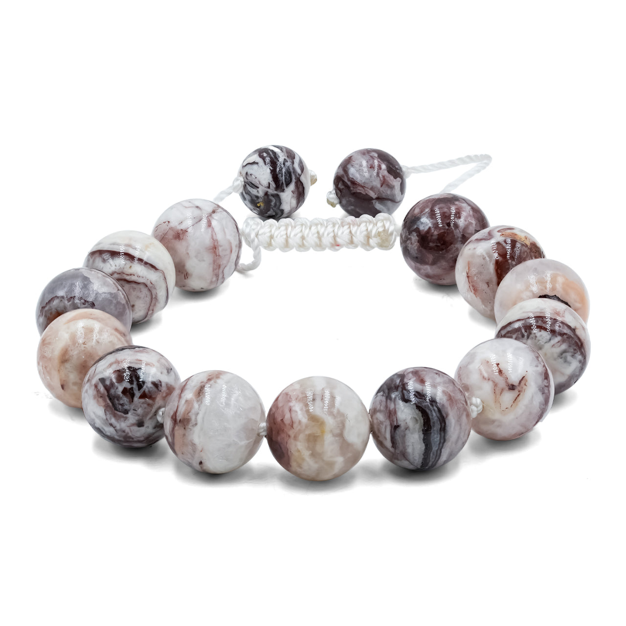 Starborn Agate Mountain from Arizona Adjustable Beaded Bracelet