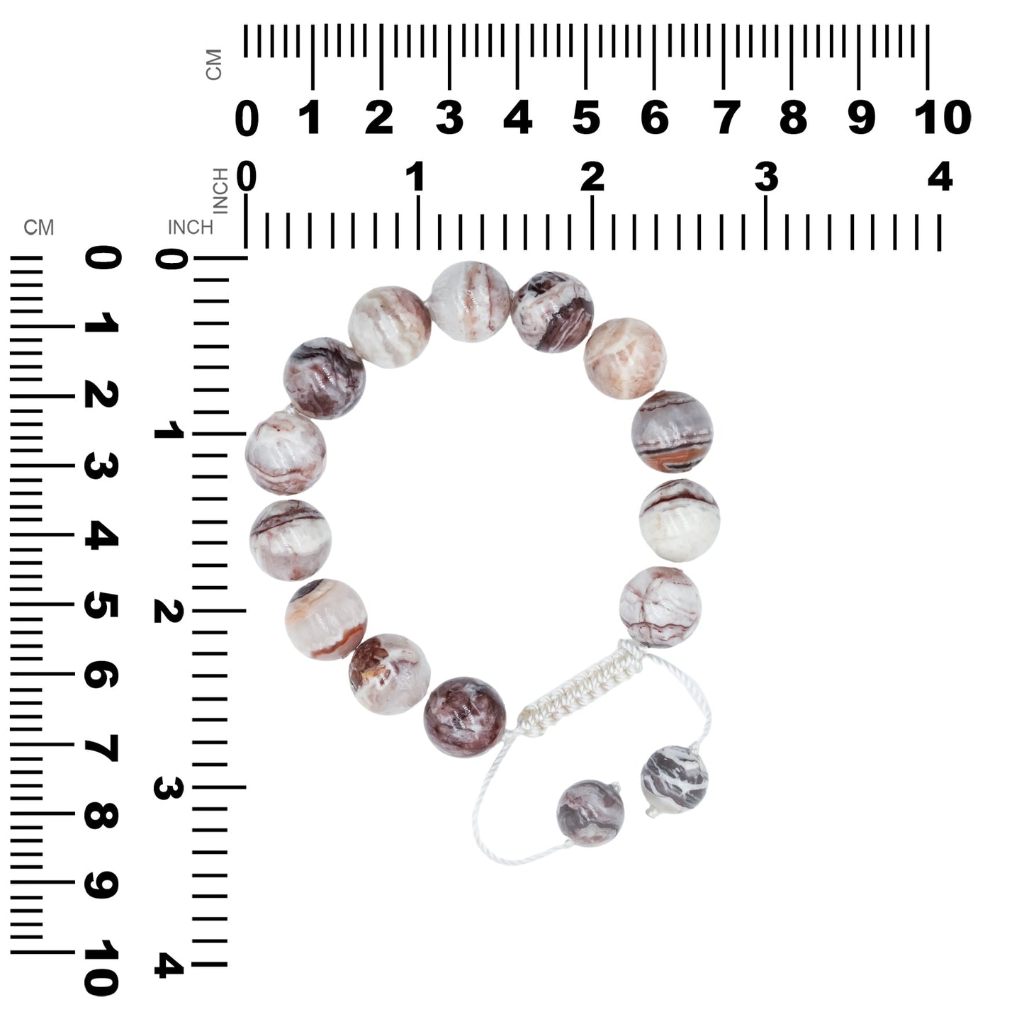 Starborn Agate Mountain from Arizona Adjustable Beaded Bracelet