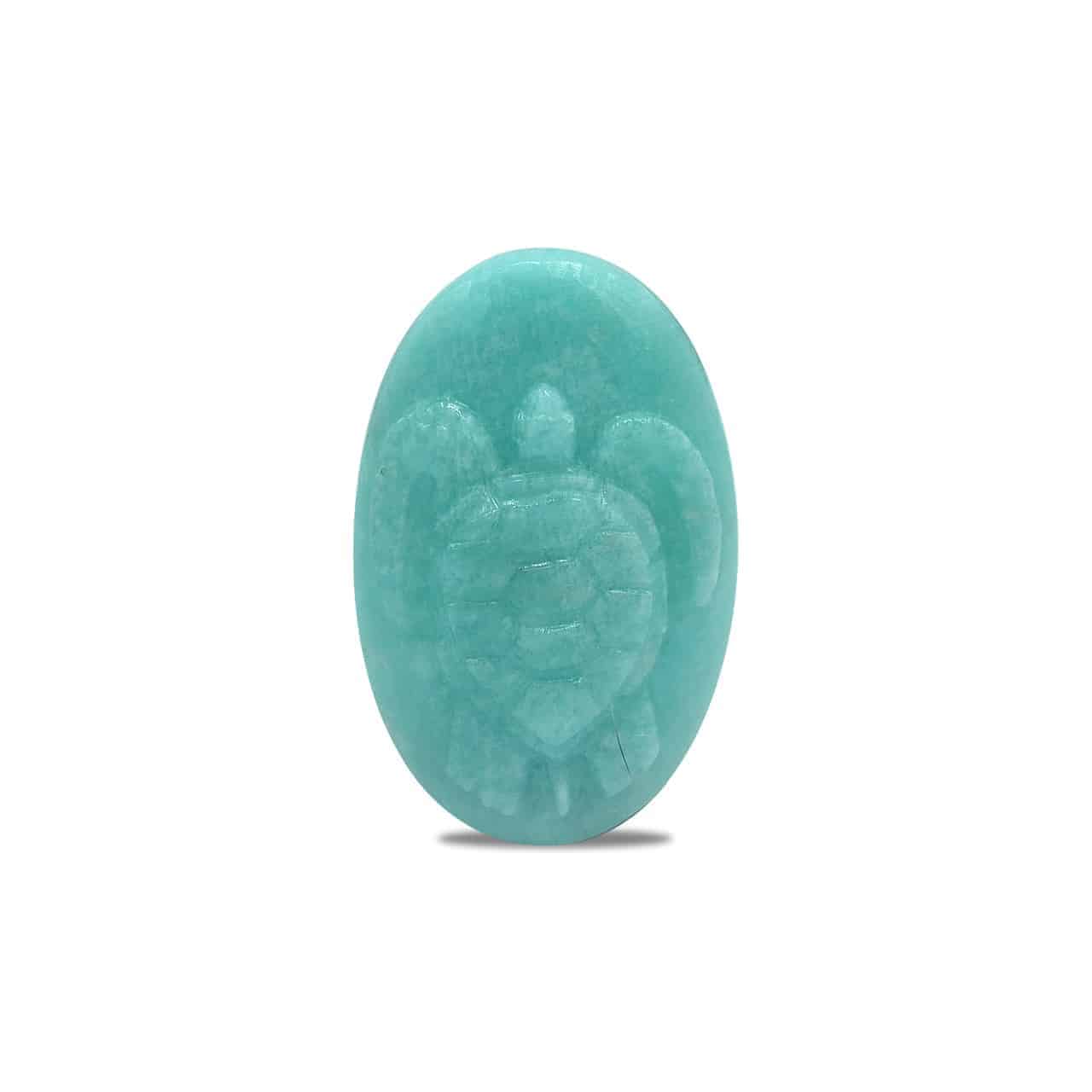 Starborn Amazonite Sea Turtle 22 x 35 mm Oval - 1 Piece