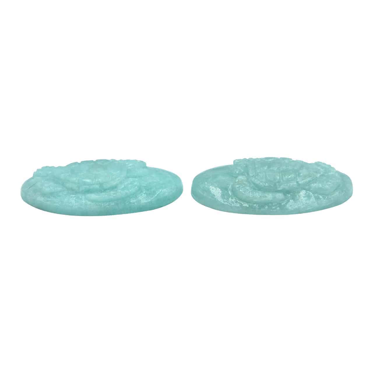 Starborn Amazonite Sea Turtle 22 x 35 mm Oval - 1 Piece