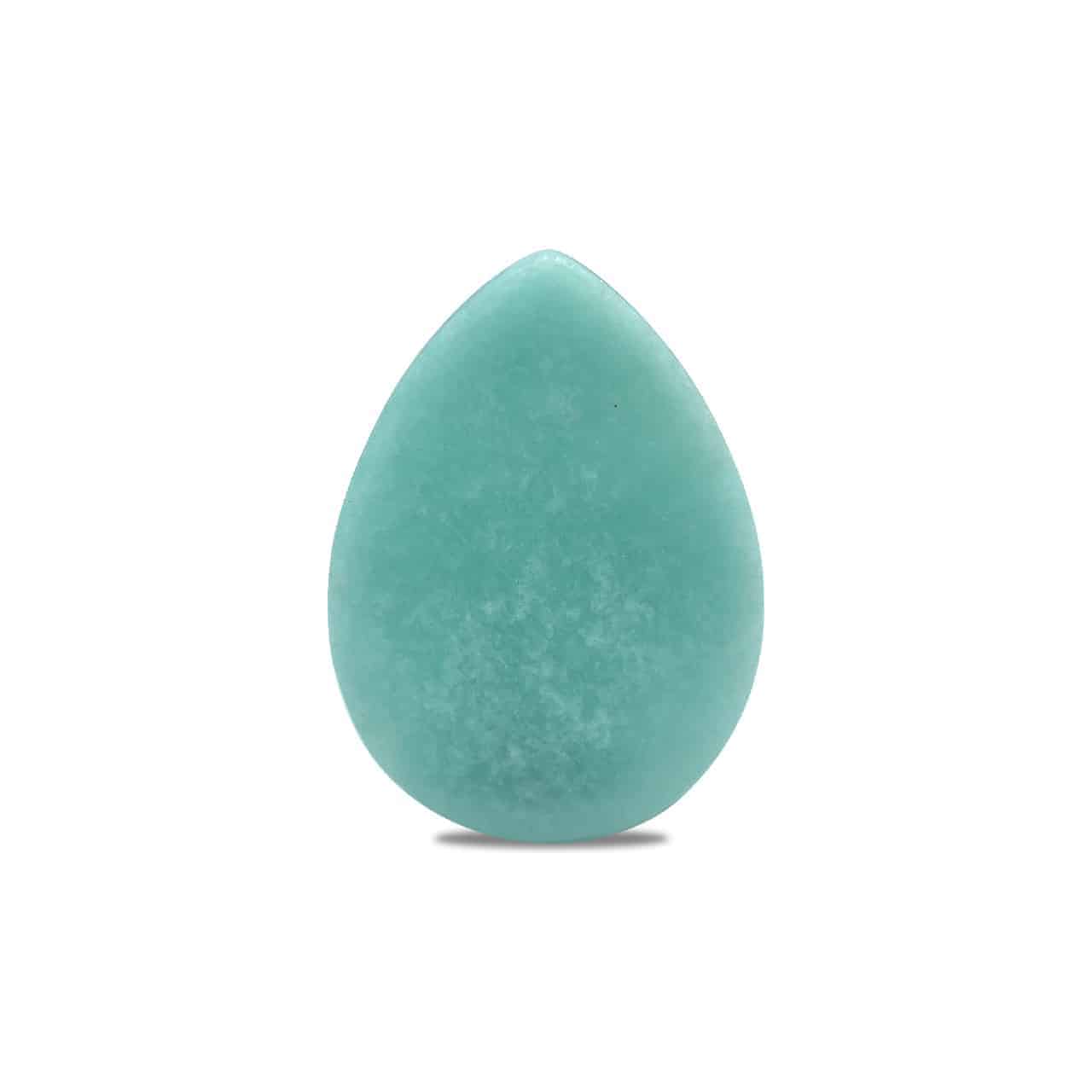 Starborn Amazonite Sea Turtle Pear Shaped Cabochon 25 x 35 mm - 1 Piece