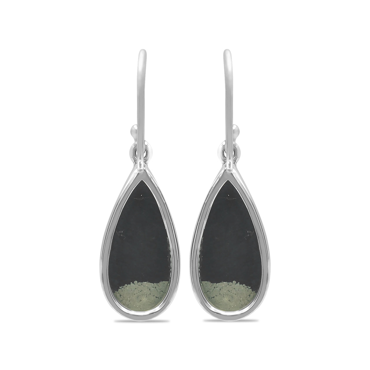 Starborn Apache Gold Pear Earrings in Sterling Silver