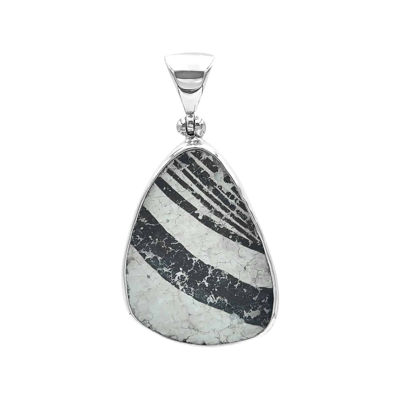 Starborn Anasazi Pottery Shard Pendant in Sterling Silver