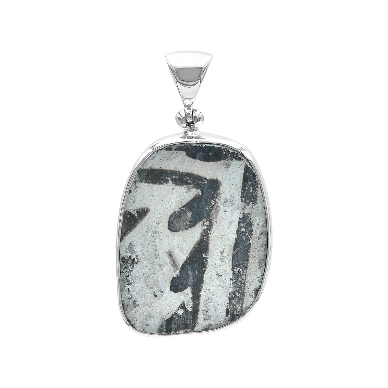 Starborn Anasazi Pottery Shard Pendant in Sterling Silver