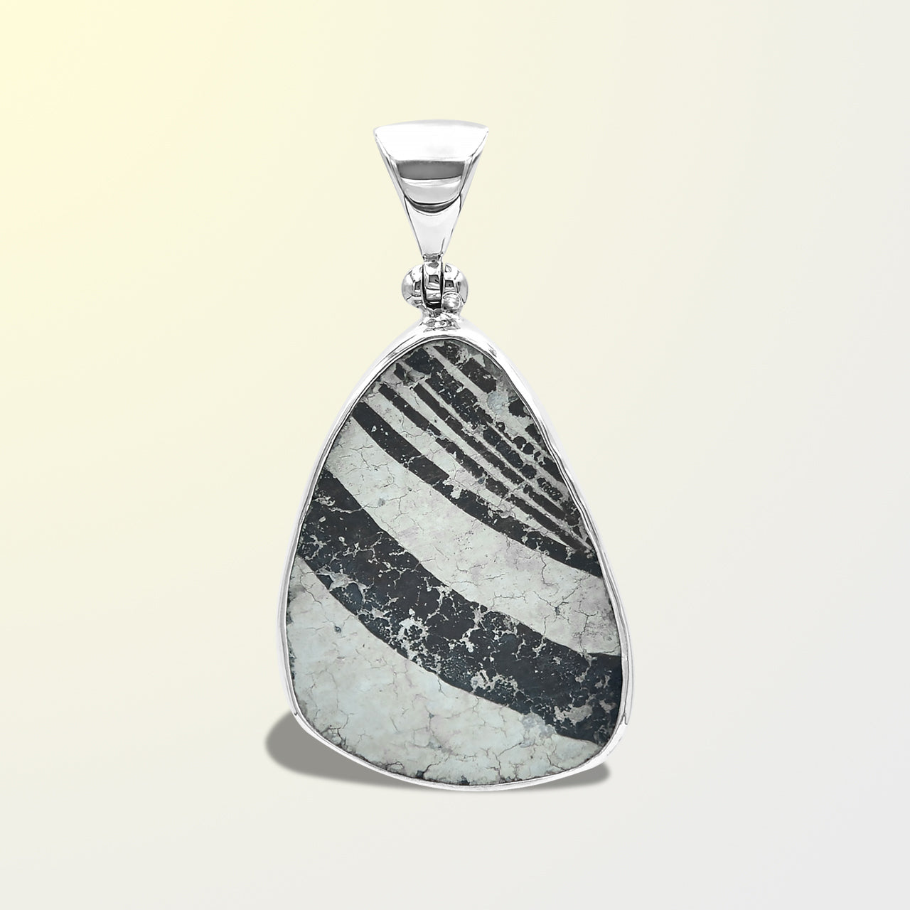 Starborn Anasazi Pottery Shard Pendant in Sterling Silver