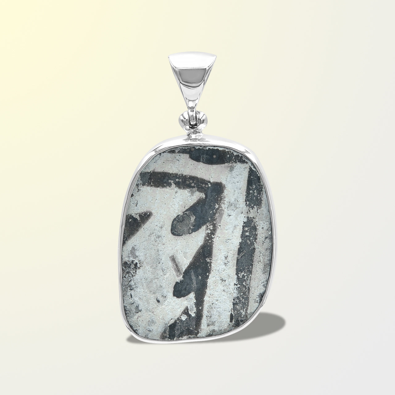 Starborn Anasazi Pottery Shard Pendant in Sterling Silver