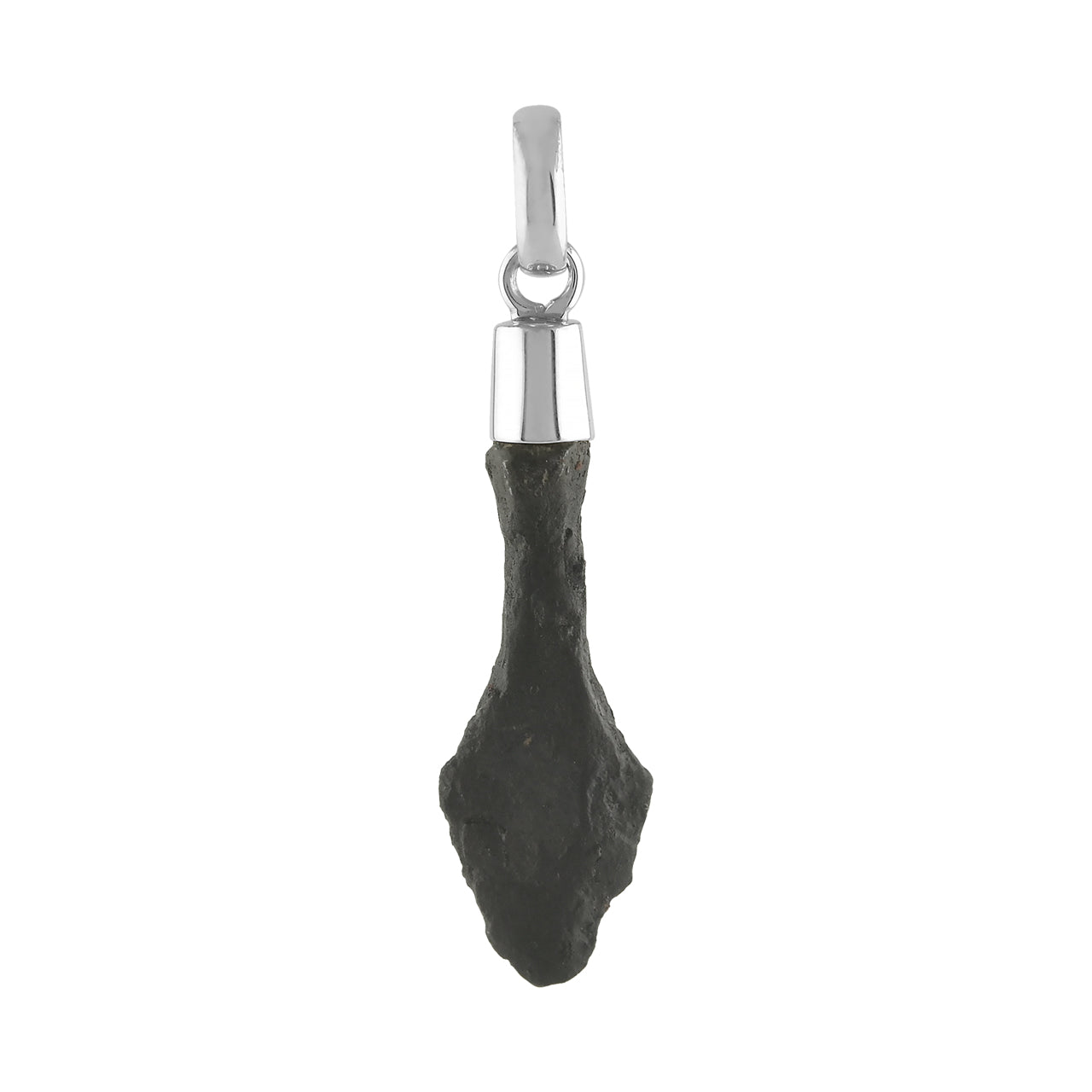 Starborn Ancient Viking Iron Arrowhead Pendant in Sterling Silver