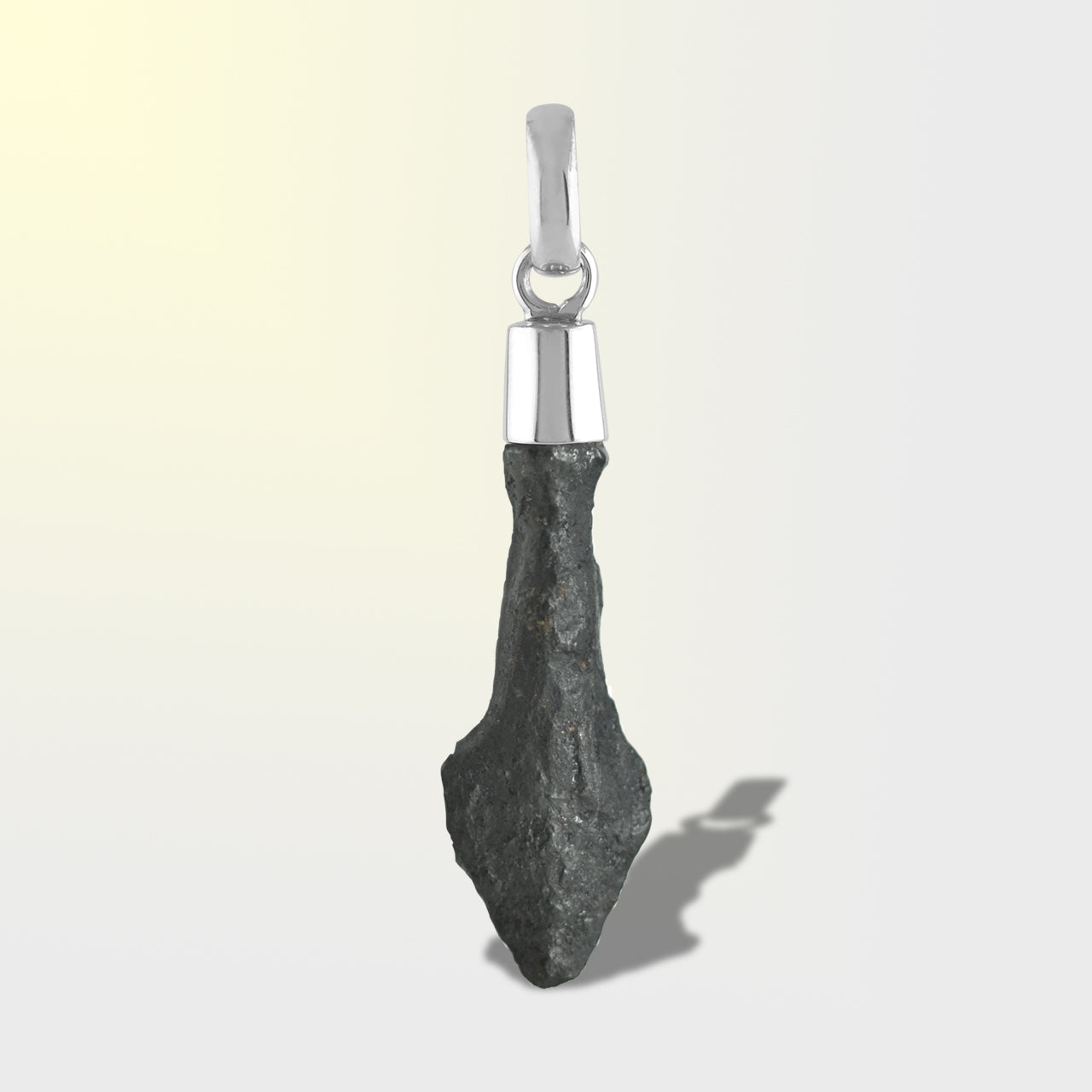 Starborn Ancient Viking Iron Arrowhead Pendant in Sterling Silver